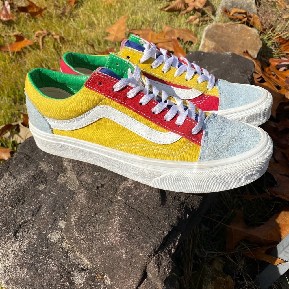 Vans Style 36 Sunshine-Multi Suede/Canvas Lo​​